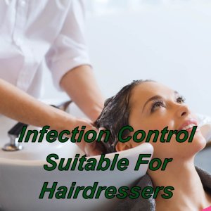 Infection control training online suitable for hairdressers, cpd certified course