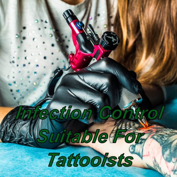 Infection control training online suitable for Tattooist's, cpd certified course for tattooing studios.