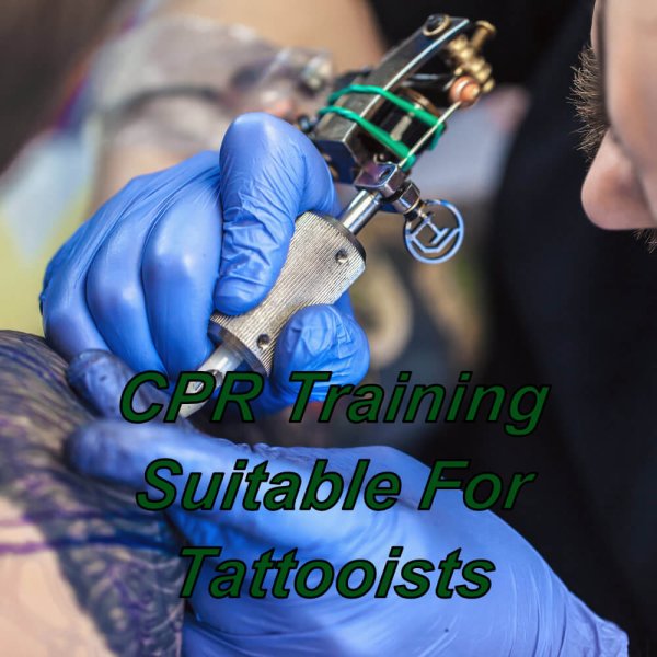 CPR Training online, suitable for Tattooists & Tattooing studios