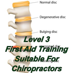 First aid training online, suitable for Chiropractors, Osteopaths. Level 3 certification.