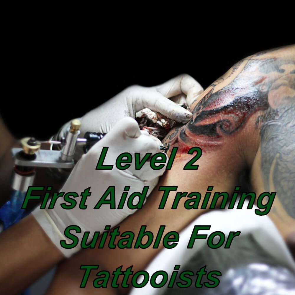 Level 2 first aid training, online course suitable for tattooists